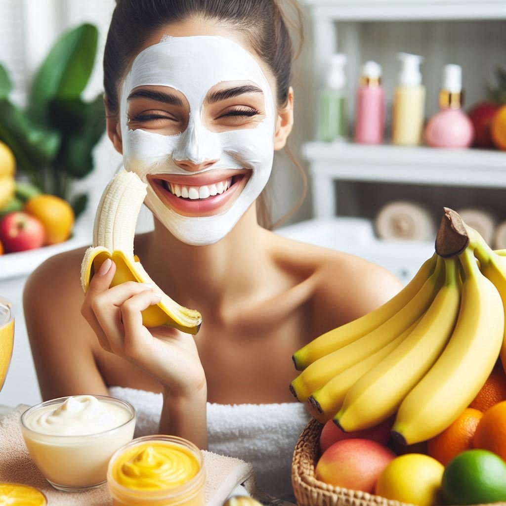 Banana-Yogurt Skin Revival Mask